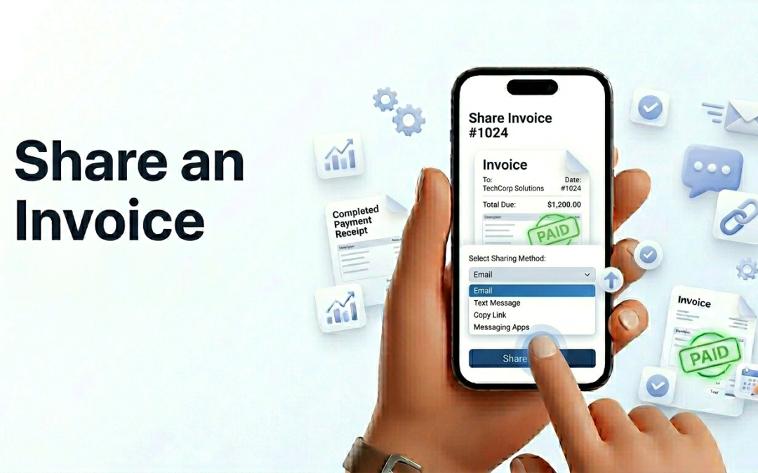 How to Share an Invoice on Ledgar